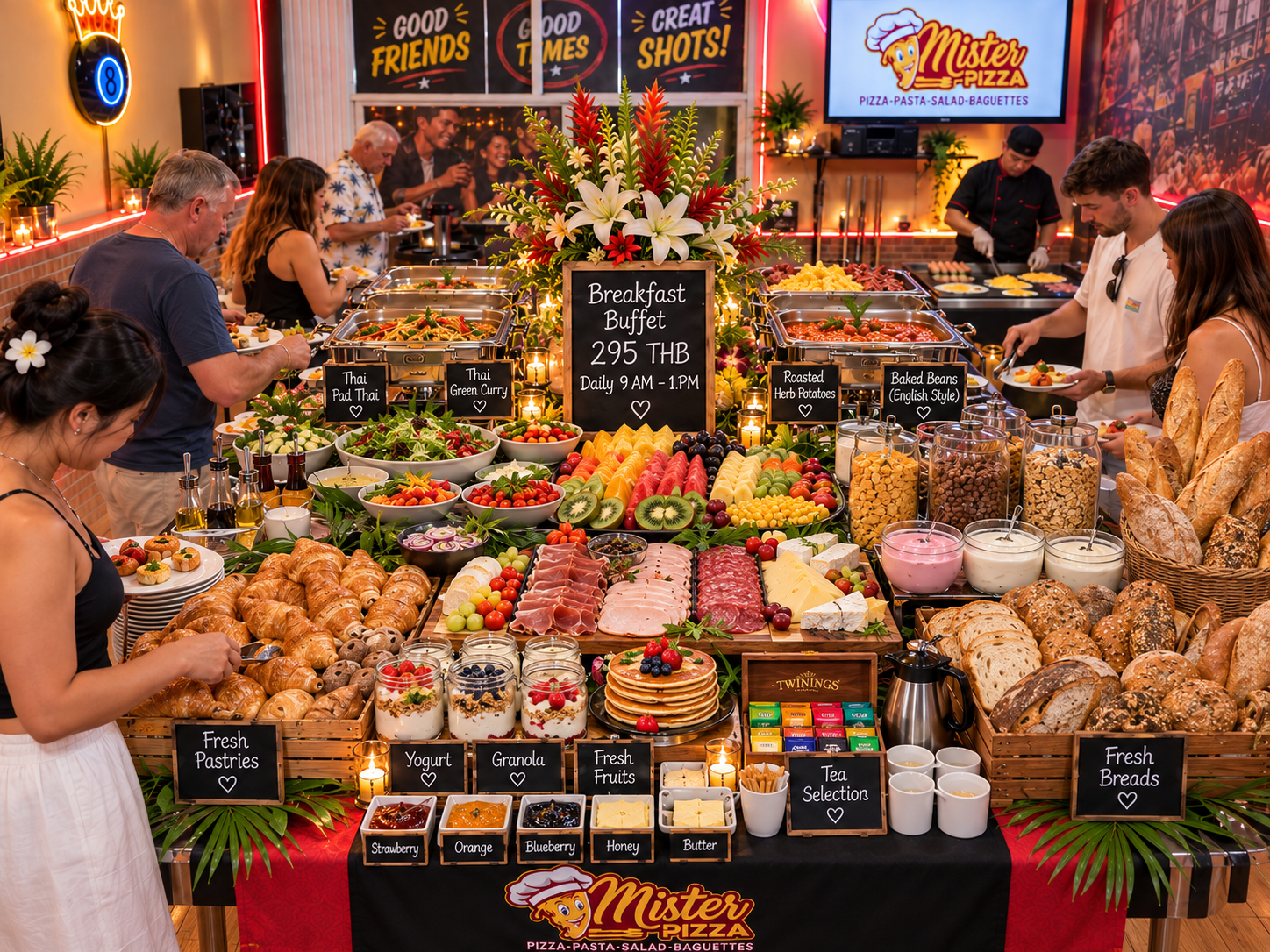 Jomtien’s new breakfast buffet & brunch